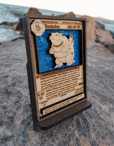 Carta pokemon blastoise - pokemon,