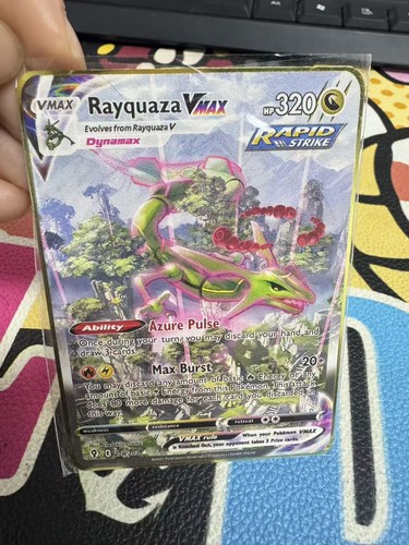 Metal gold card pokemon - card-,