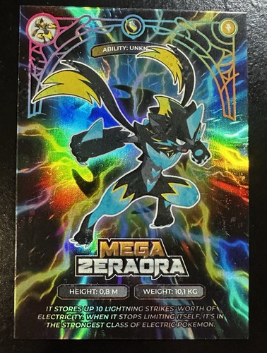 Mega zeraora pokemon - mega,