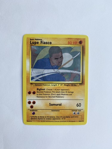 Lupe fiasco pokemon - lupe, tcg