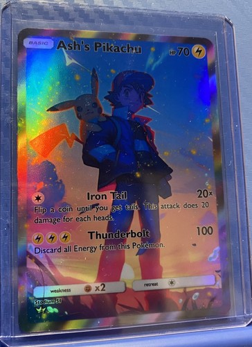 Pokemon pikachu anime card - pikachu,