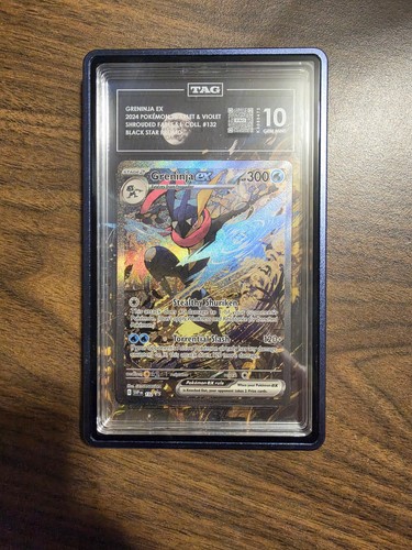 Tag greninja 132 black - ex,