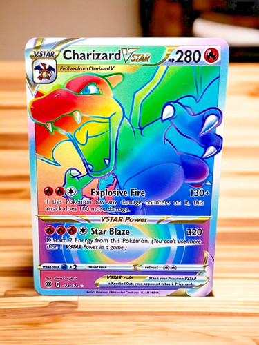 Carta charizard vstar - carta,