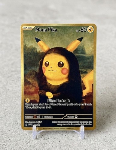 Mona pika pokemon metal gold - mona,