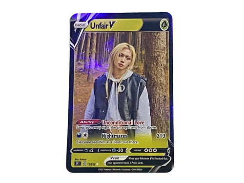 Unfair carta pokemon - carta,